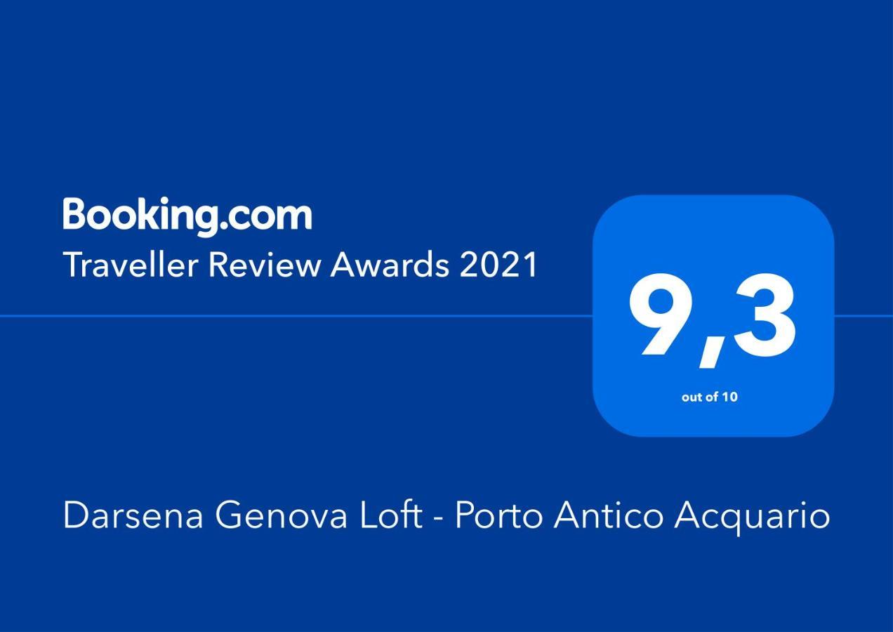 Darsena Genova Loft - Porto Antico Acquario Leilighet Eksteriør bilde